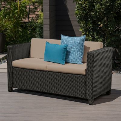 Noble House Puerta Outdoor Loveseat