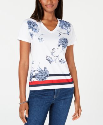 macy's tommy hilfiger women's shirts