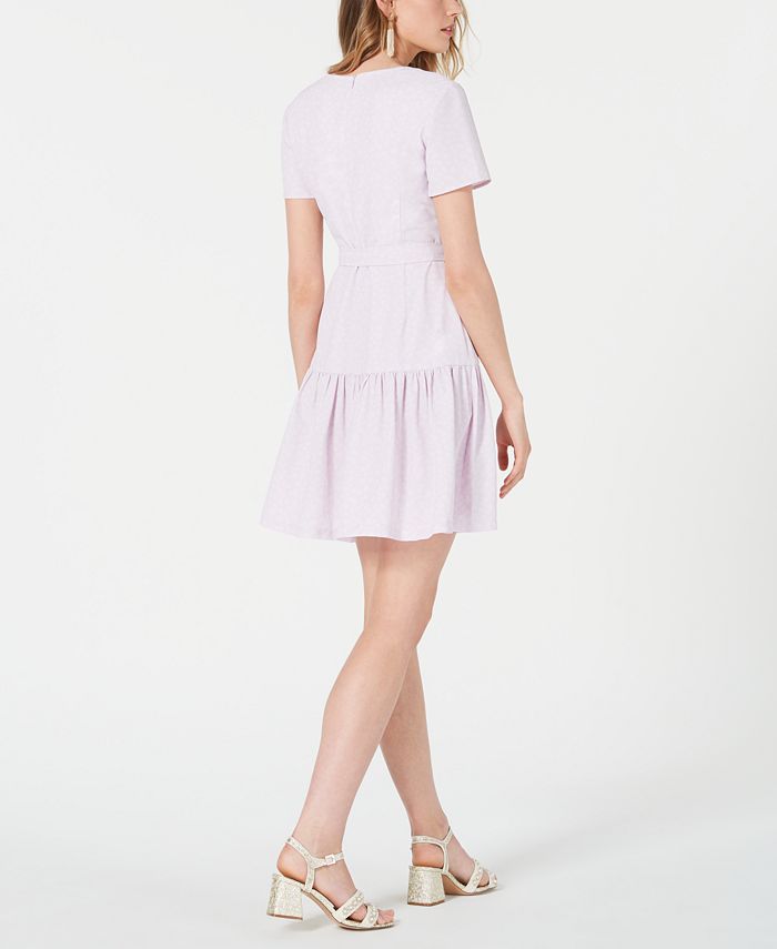 French Connection Faux-Wrap Dress - Macy's