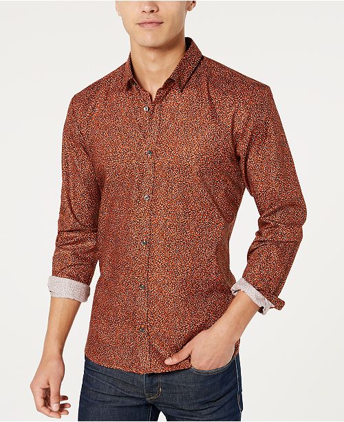 Hugo Boss Hugo Men S Extra Slim Fit Dot Print Shirt Reviews