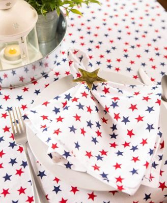 Americana Stars Print Table cloth 70" Round