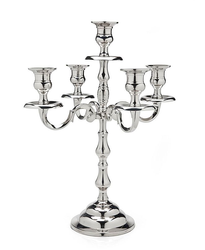 Godinger Fluted 5 Light Candelabra & Reviews Candle Holders Home Decor Macy's