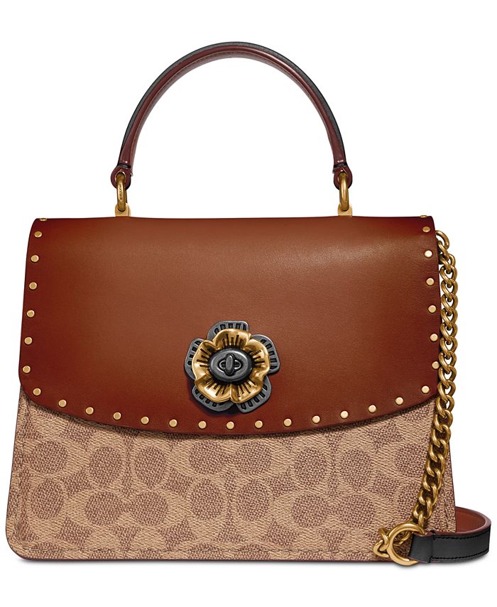 Coach satchel macys sales