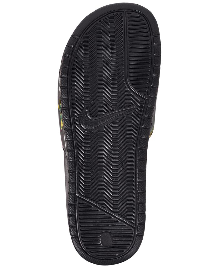 Nike Men's Benassi JDI Print Slide Sandals from Finish Line & Reviews ...