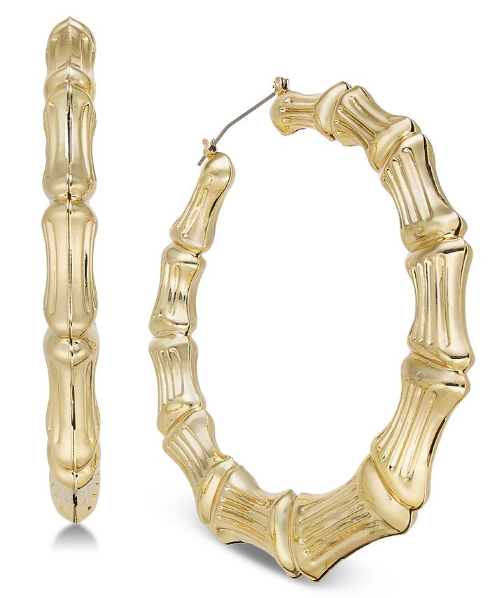 Macy's clearance bamboo earrings