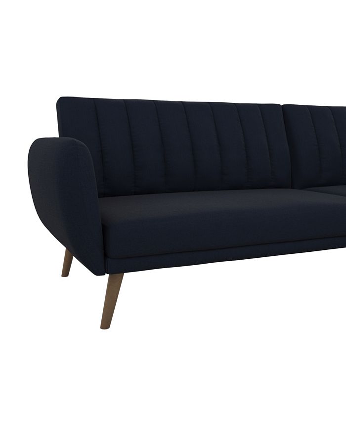 Novogratz Collection Novogratz Brittany Sectional Futon Sofa Macy's