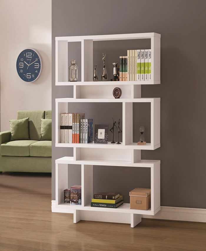 Coaster Home Furnishings Manhattan 3-Tier Bookcase - Macy's