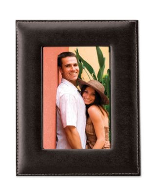 leather picture frame