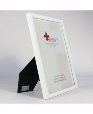 White Wood Certificate Picture Frame - Gallery Collection - 8.5" x 11"