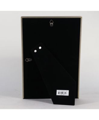 Antique Brass Picture Frame - Bead Border Design - 8" x 12"