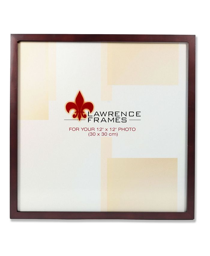 Lawrence Frames 755912 Espresso Wood Picture Frame 12" x 12" Macy's