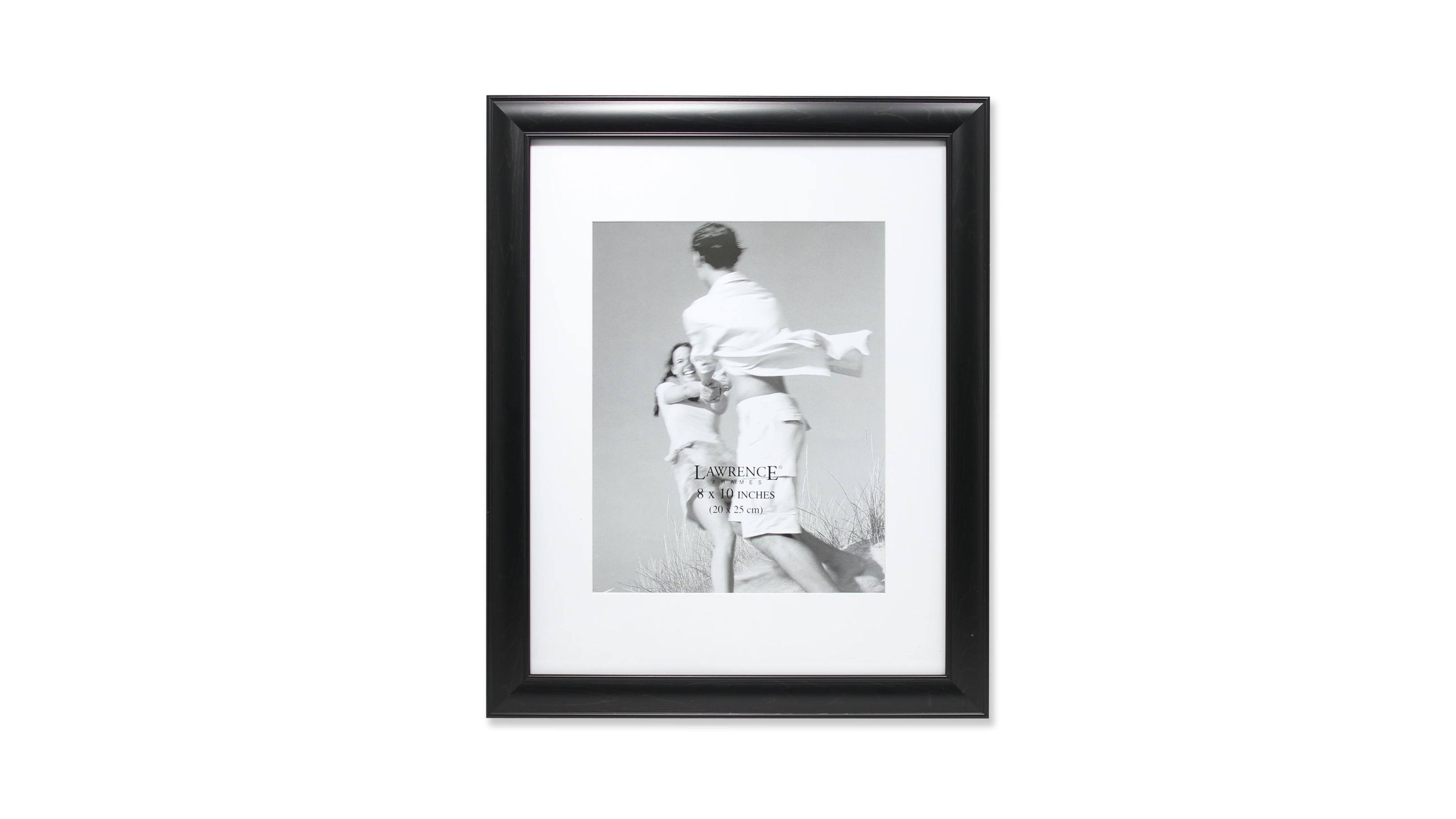 Lawrence Frames Black Gallery Frame Matted To 8x10 - 11" x 14"