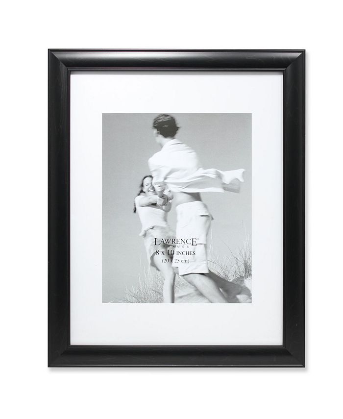 Lawrence Frames Black Gallery Frame Matted To 8x10 - 11