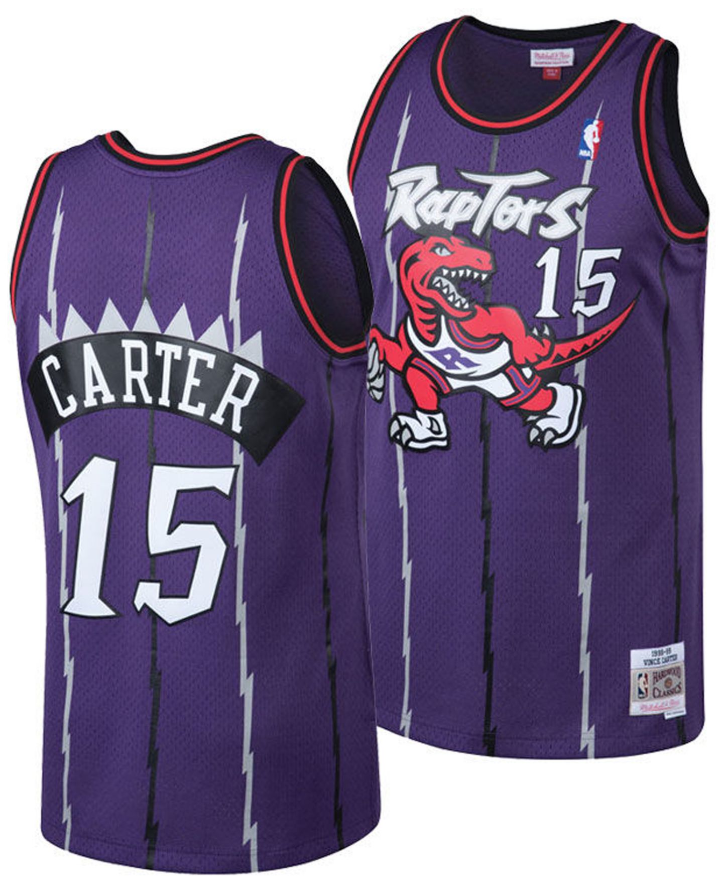 Детская джерси Mitchell & Ness Vince Carter Toronto Raptors Hardwood Classic Swingman — фото 1