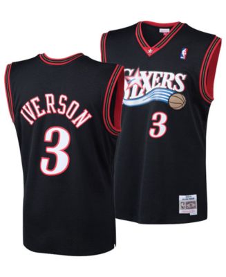 Mitchell & Ness Philadelphia 76ers Men's Hardwood HD Print Player T-Shirt  Allen Iverson - Macy's