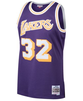 Big Boys Magic Johnson Los Angeles Lakers Hardwood Classic Swingman Jersey