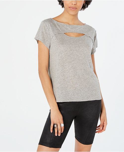Free People June Cutout T Shirt Reviews Tops Women Macy S