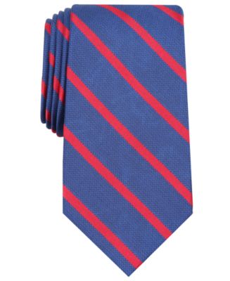 Club Room Men's Stripe Tie, Created for Macy's & Reviews - Ties ...