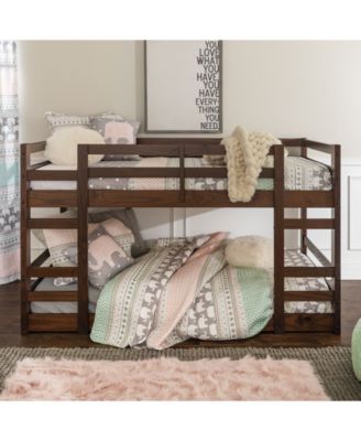 Low Wood Twin Bunk Bed