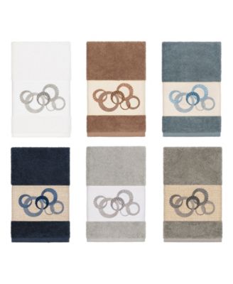 Turkish Cotton Annabelle Embellished Hand Towel