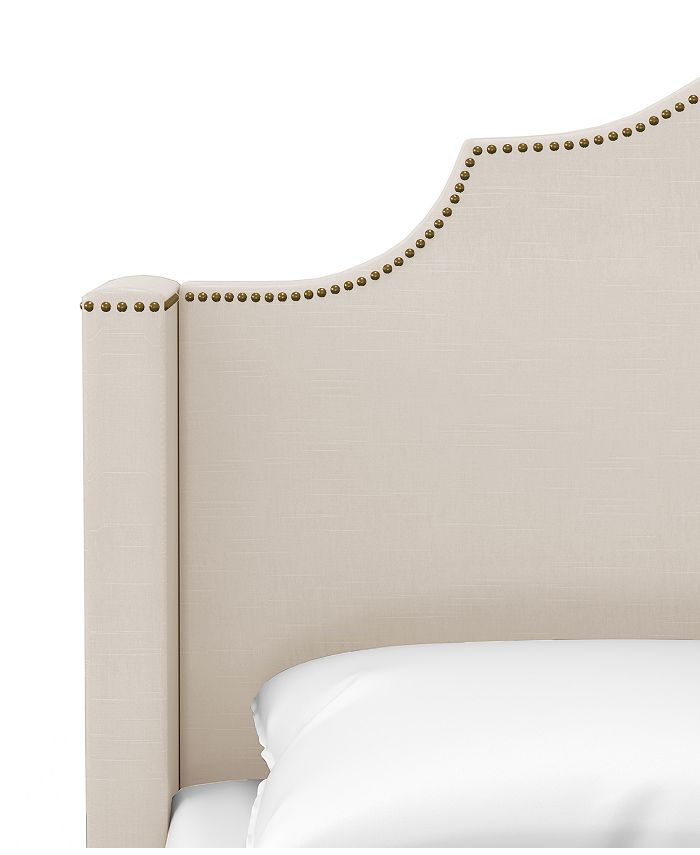 Martha Stewart Collection Skylands Collection Paulina Cal King Wingback