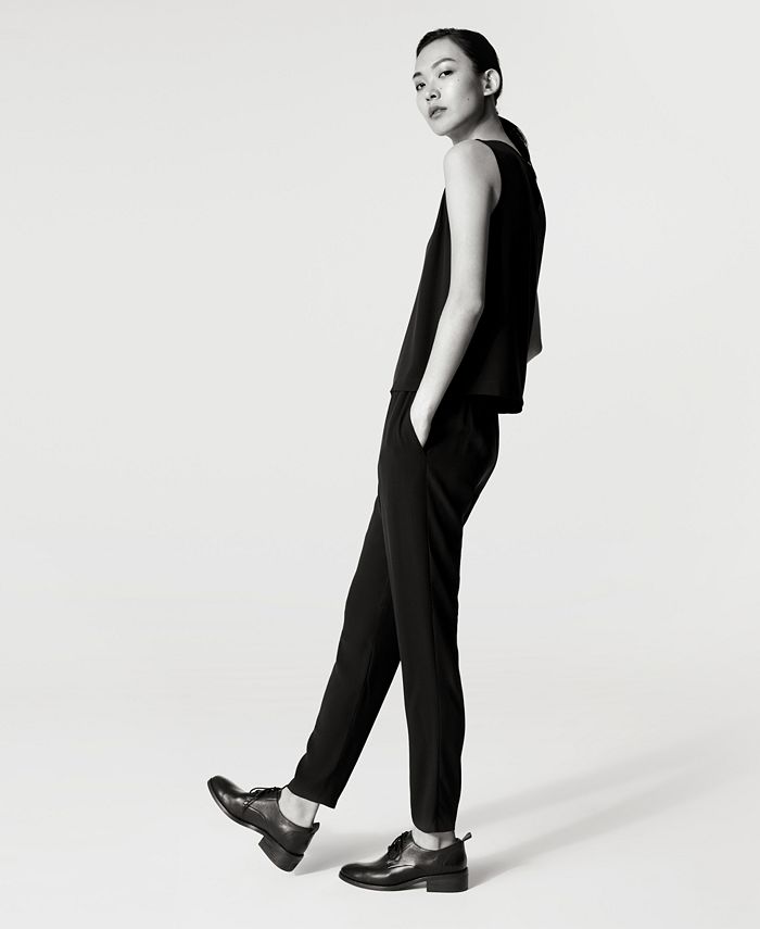 eileen fisher slouchy ankle joggers