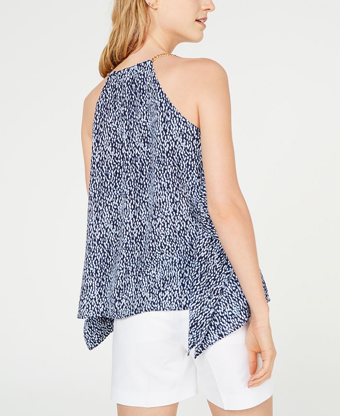 Michael Kors Printed ChainlinkStrap Tank Macy's