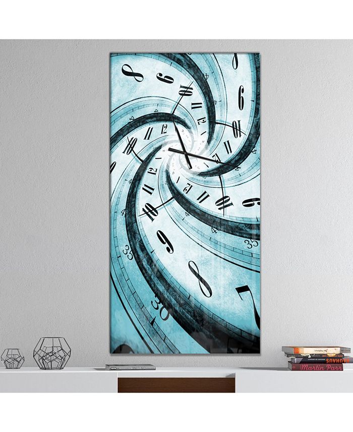 Design Art Designart Oversized Contemporary Metal Wall Clock & Reviews