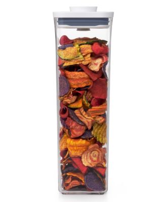 Pop Small Square Tall Food Storage Container