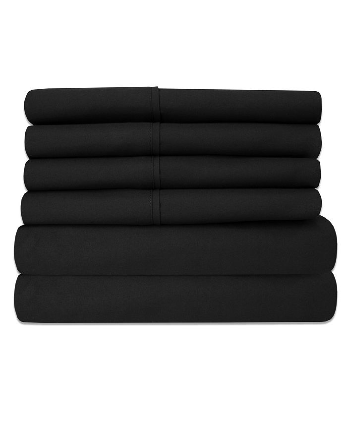 Sweet Home Collection Full 6Pc Sheet Set Macy's