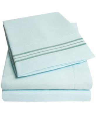 Microfiber 3-Pc. Sheet Set, Twin XL