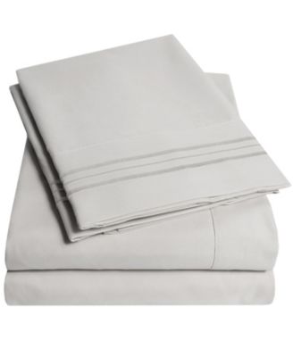Microfiber 4-Pc. Sheet Set, King