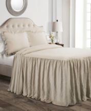 Tan top bed skirt