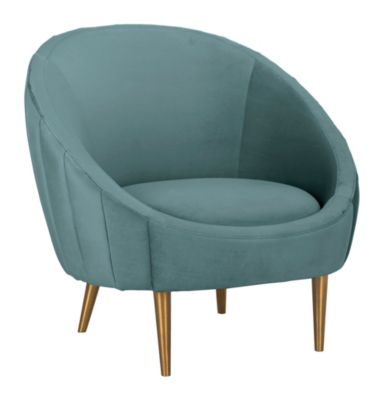 Safavieh - Razia Tufted Accent Chair, Quick Ship