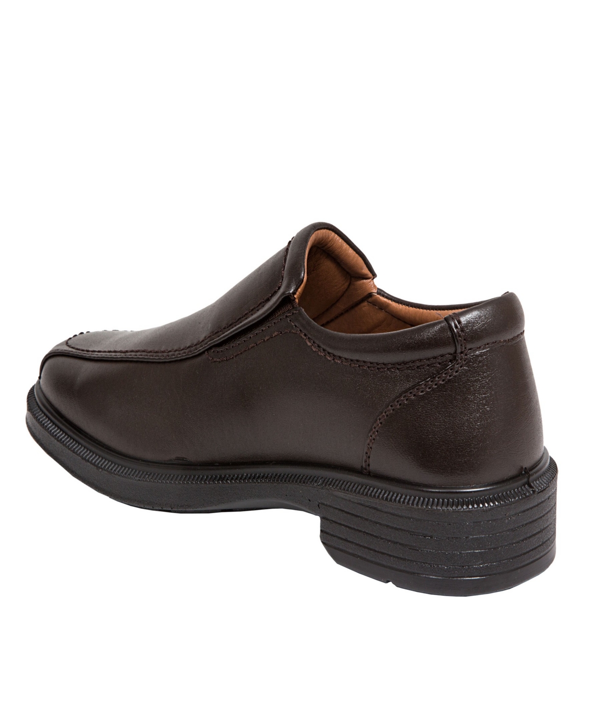 Deer Stags Toddler, Little, And Big Boys Greenpoint Jr Slip-on Shoe In Dark Brown