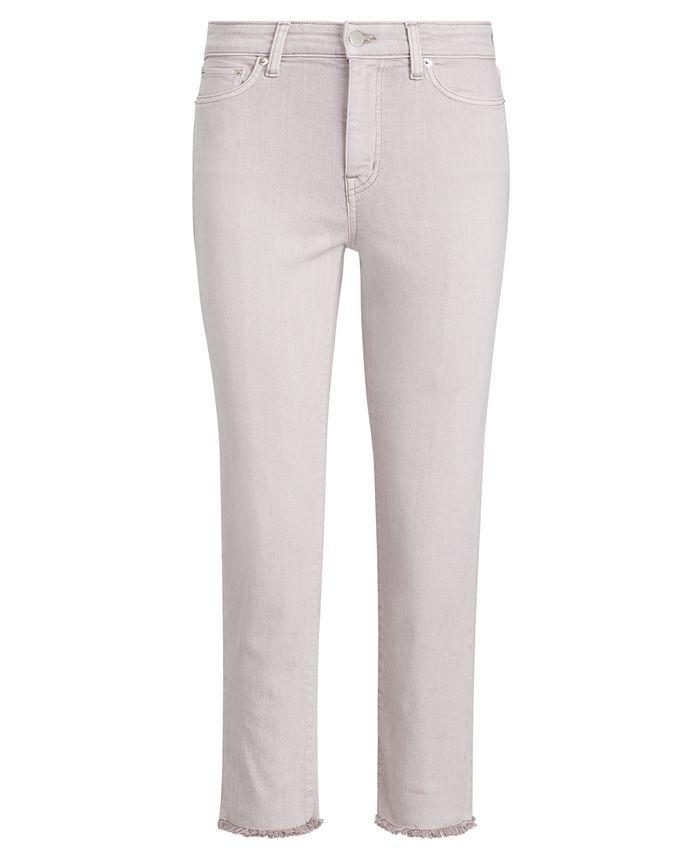 Lauren Ralph Lauren Petite Regal Straight Crop High-Rise Jeans - Macy's