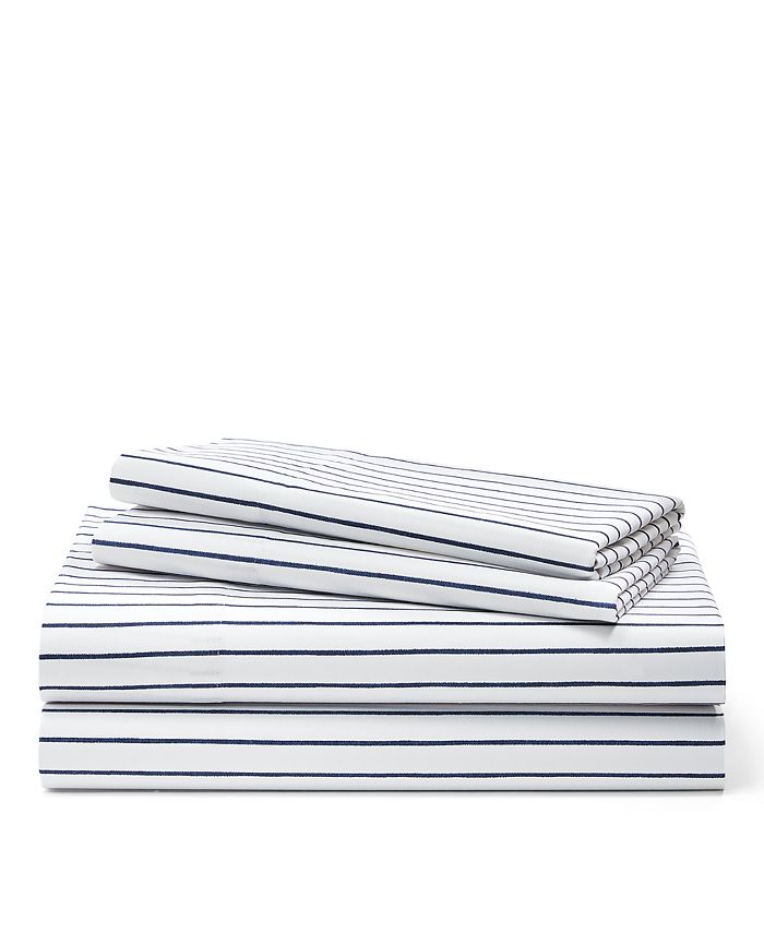 Lauren Ralph Lauren Spencer Stripe Sheet Set, Queen - Macy's