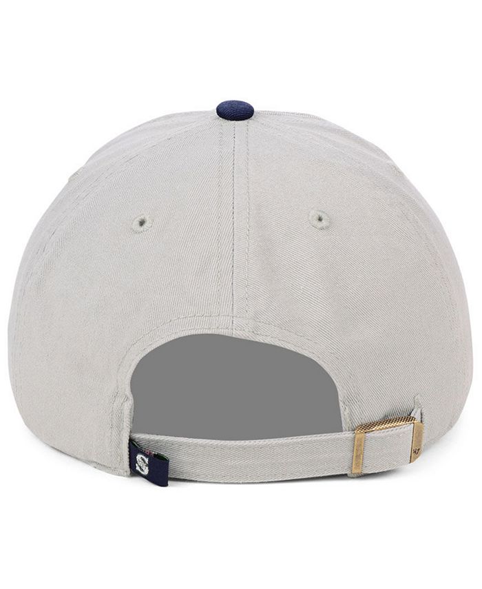 '47 Brand Seattle Mariners Gray 2-Tone CLEAN UP Cap - Macy's