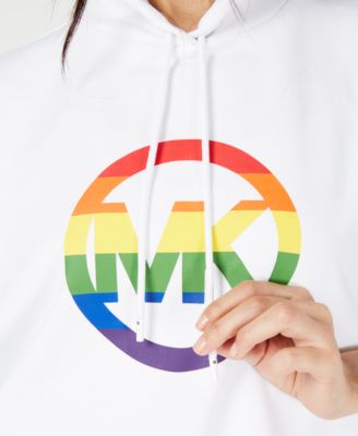Michael Kors Rainbow Logo Hoodie
