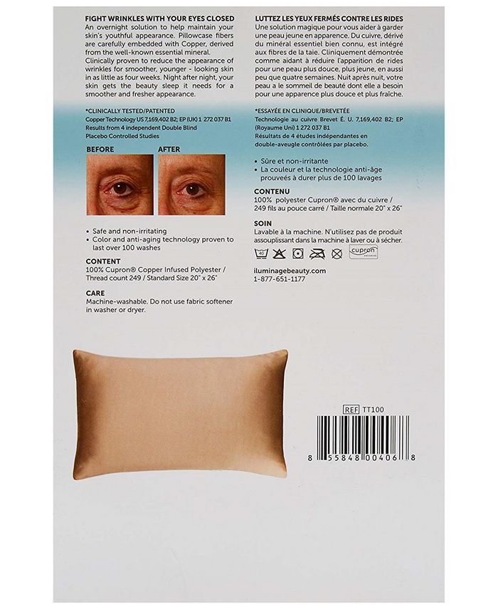 Beauty ORA iluminage Standard Size Skin Rejuvenating Pillowcase With