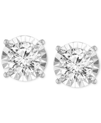 Diamond Stud Earrings (1-1/4 ct. t.w.) in 14k White, Yellow or Rose Gold