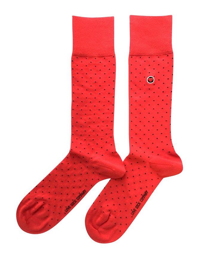 Love Sock Company Men's Dress Socks - Biz Dots & Reviews - Underwear ...