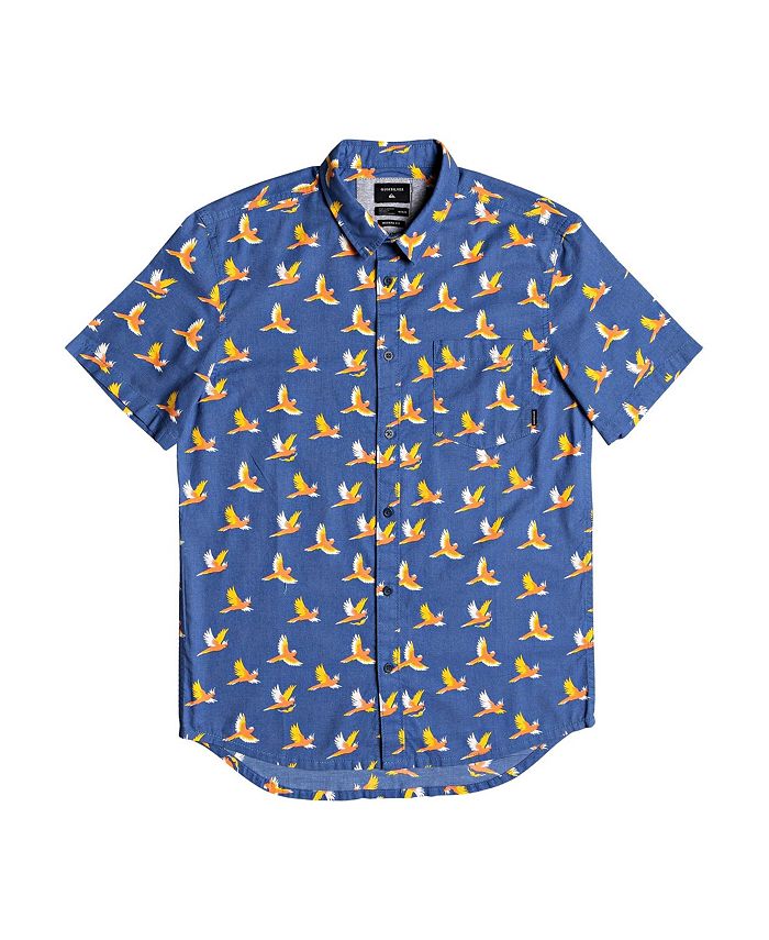 Quiksilver Men's Cockatoo Short Sleeve Shirt - Macy's