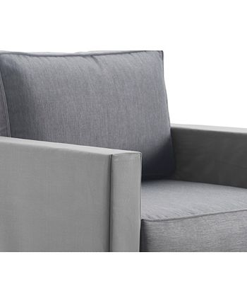 Elle Decor - Tropez Outdoor Mesh Arm Chair, Quick Ship