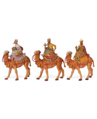 Roman Fontanini - Figurines, Set of 3 Kings on Camels