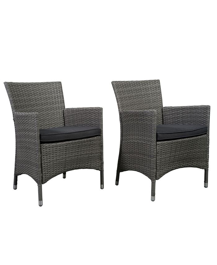 Amazonia 2 Piece Patio Dining Chair Set Macy's