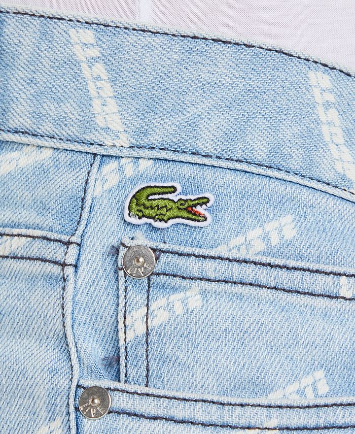 Mens lacoste jeans sale discount