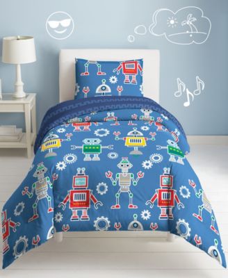Dream Factory Robots & Bits Full/Queen Comforter Set