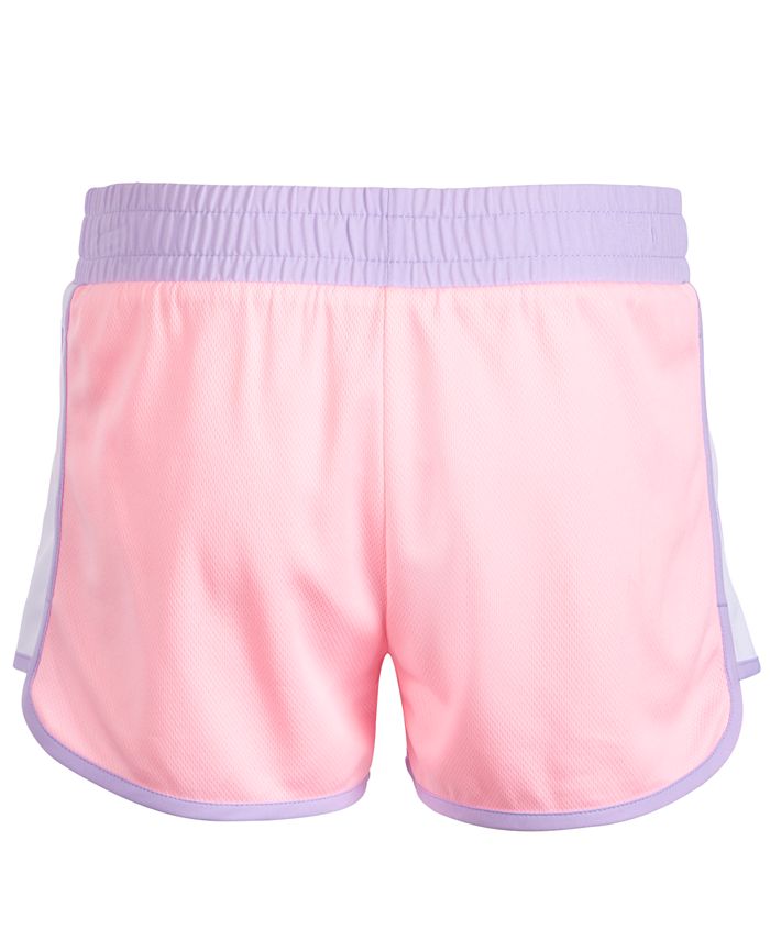 Champion Big Girls Colorblocked Mesh Shorts - Macy's