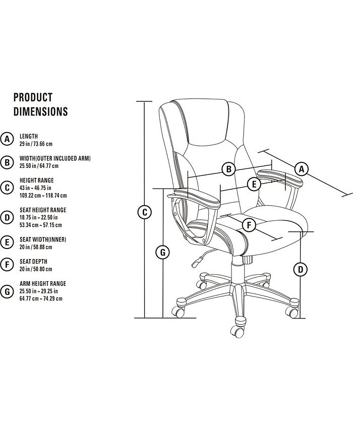Serta Hannah II Office Chair Macy's